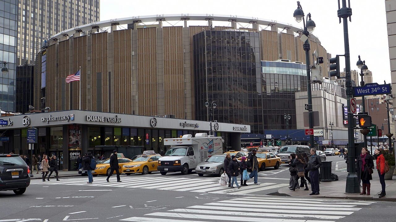 Madison Square Garden, near 34 St-Penn Station